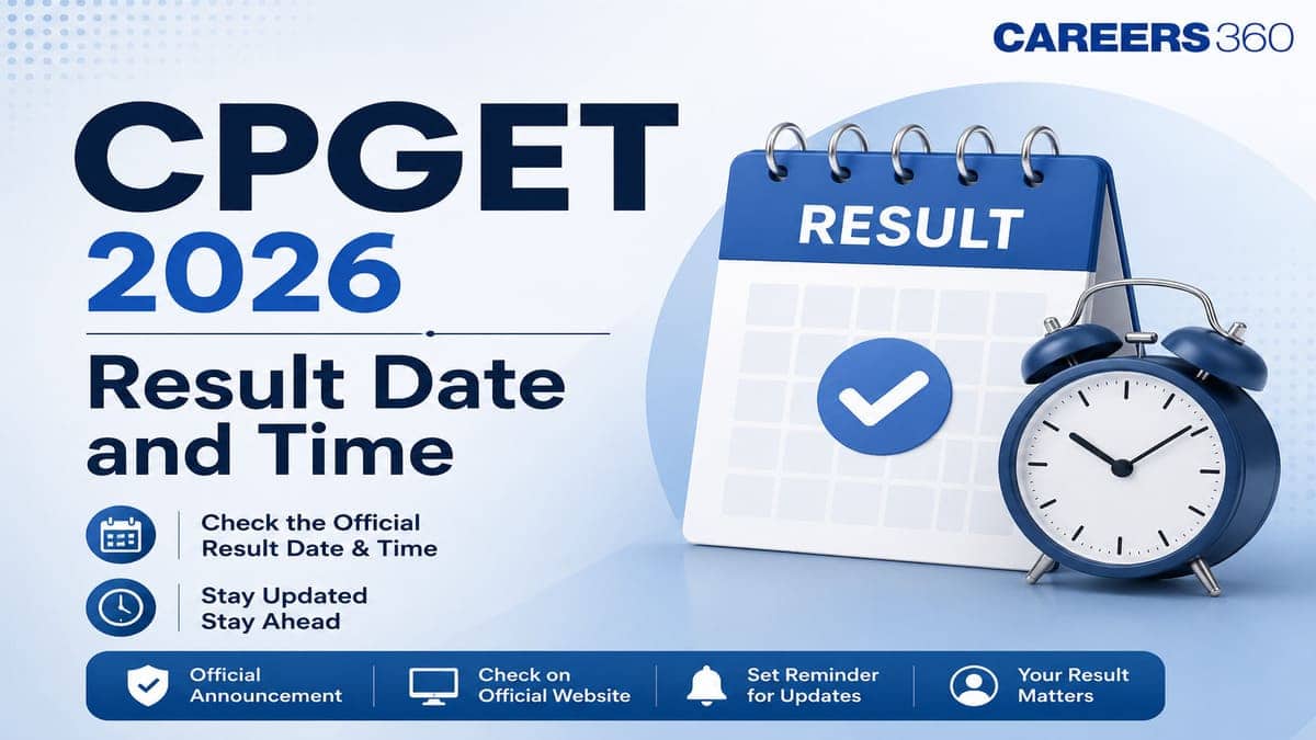 CPGET 2026 Result Date and Time Live: Official Website, Rank Card